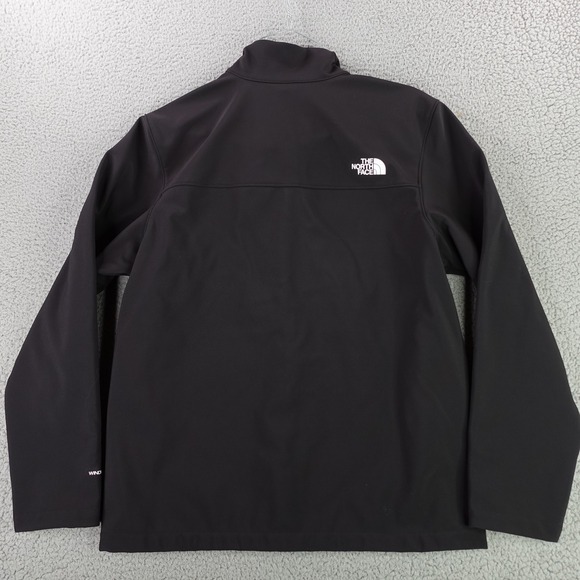 The North Face Jacket Mens Large Black WindWall Apex Bionic Softshell - Picture 5 of 11
